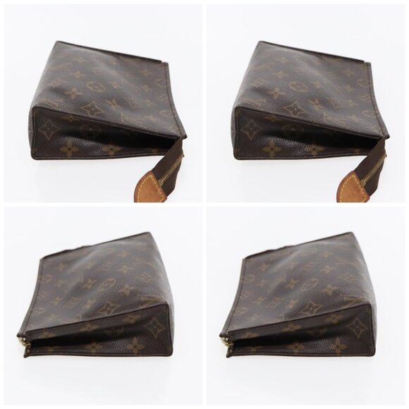 LOUIS VUITTON Monogram Poche Toilette 19 Pouch M47544 LV Auth 94101 - Picture 16 of 16